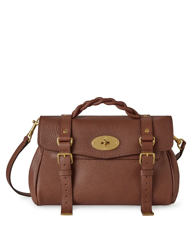 Mulberry Alexa Heavy Grain Satchel Bag