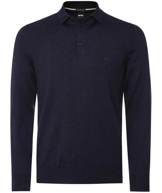 BOSS Virgin Wool Bono-L Polo Shirt