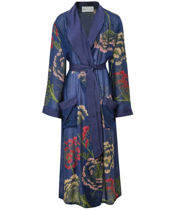 One Hundred Stars Parsley Seed Navy Gown