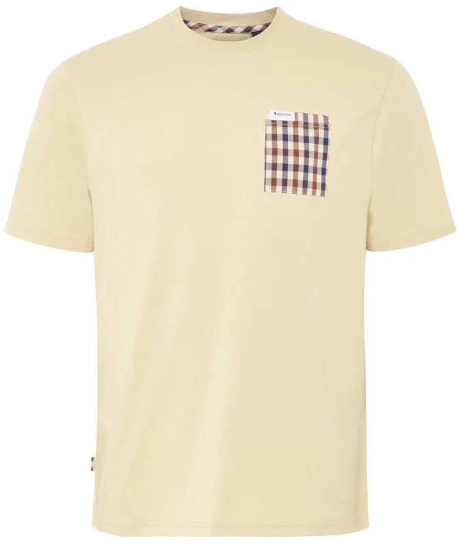 Aquascutum Club Check Pocket T-Shirt