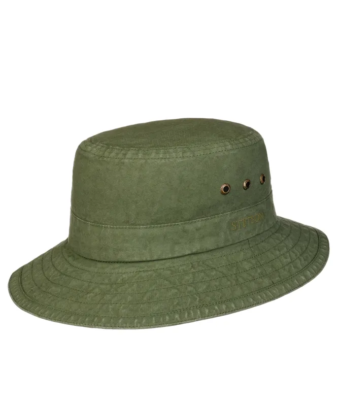 Stetson Delave Organic Cotton Bucket Hat