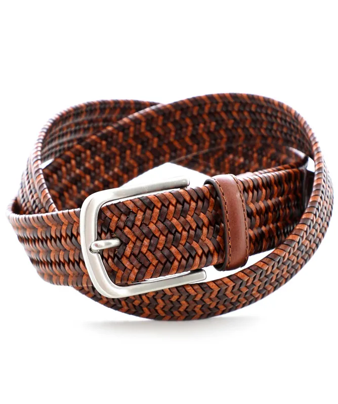 Leyva Woven Leather Belt