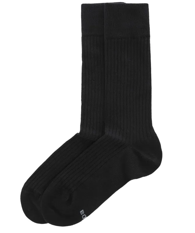 BOSS Ribbed Socks 2 Pack