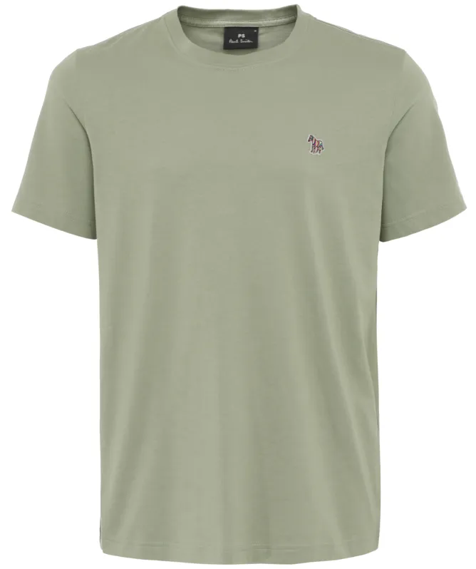 Paul Smith Organic Cotton Zebra Logo T-Shirt