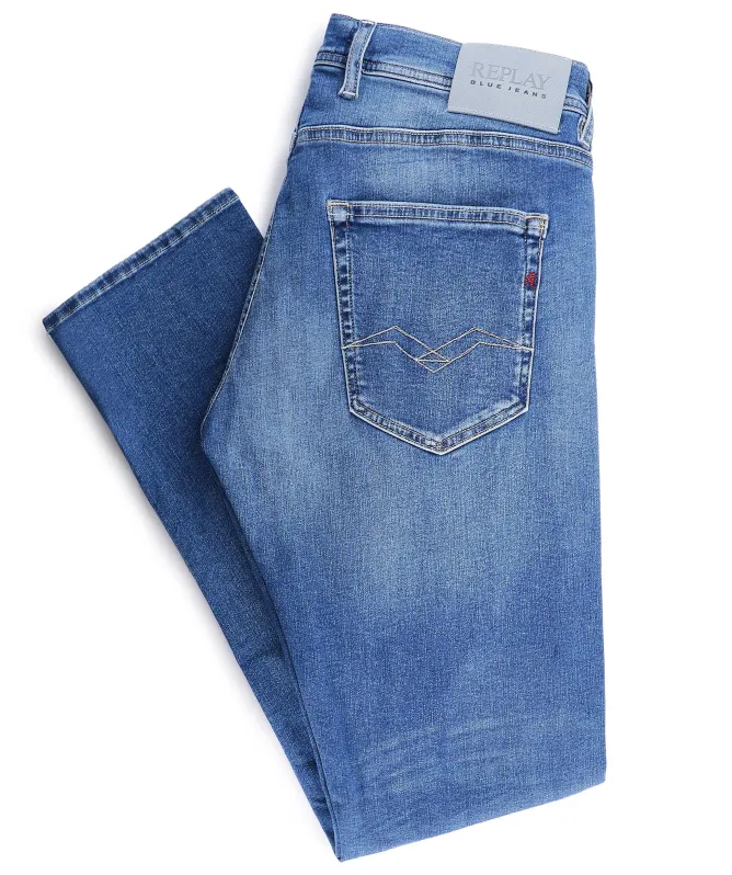 Replay Straight Fit Hyperflex Grover Jeans