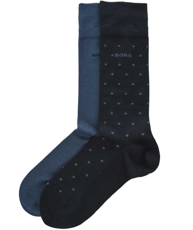 BOSS Bamboo Socks 2 Pack