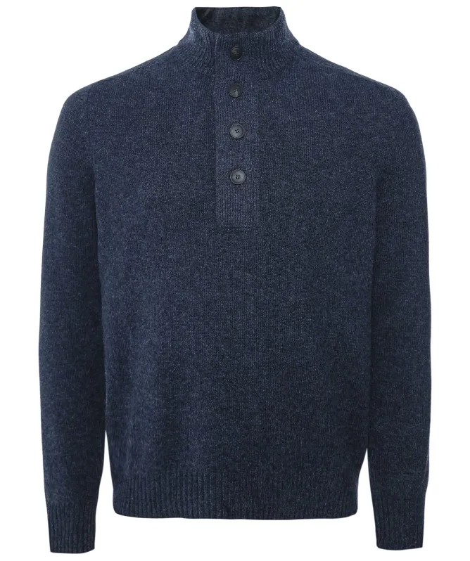Gran Sasso Wool Mock Neck Sweater