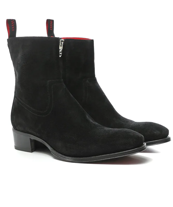 Jeffery-West Suede Lynott Liberty Boots