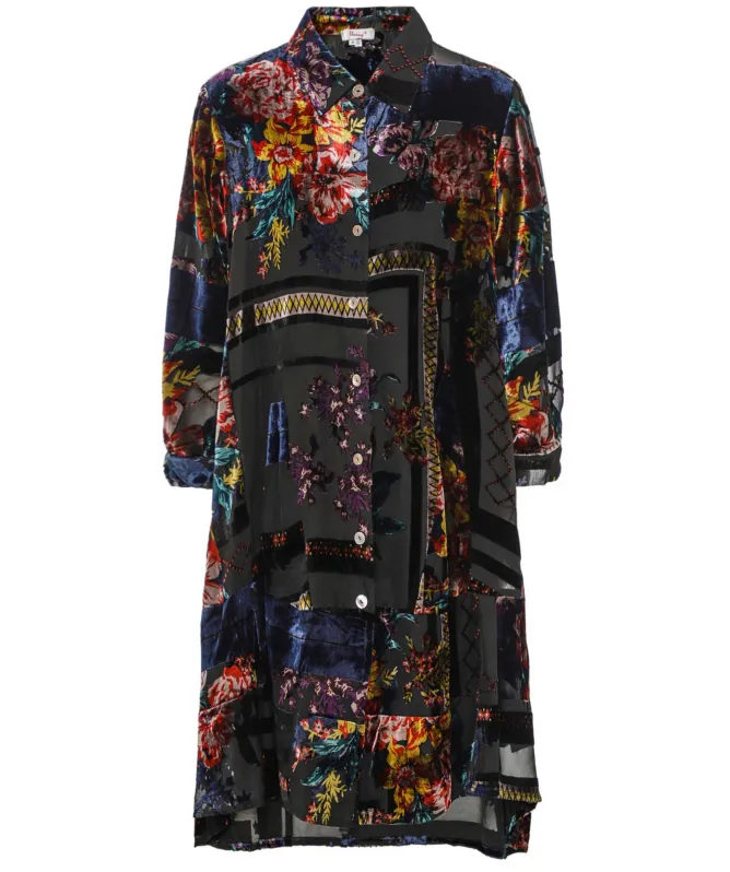 Thanny Long Devoré Shirt