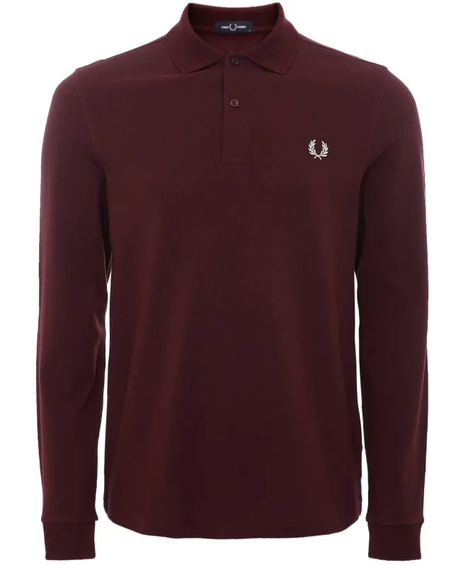 Fred Perry Long Sleeve Polo Shirt