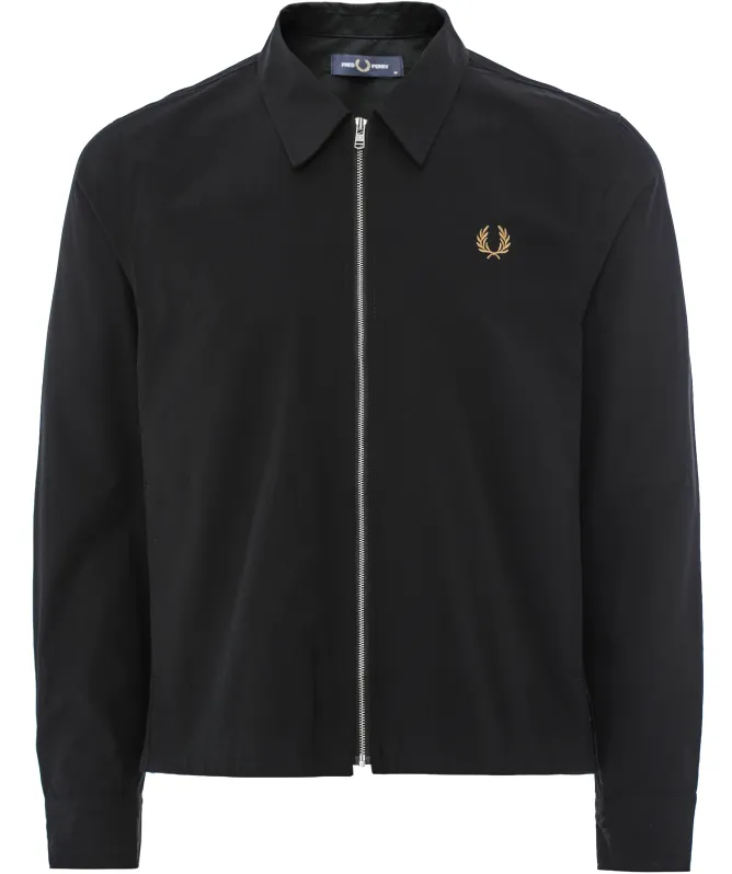 Fred Perry Poplin Zipper Overshirt