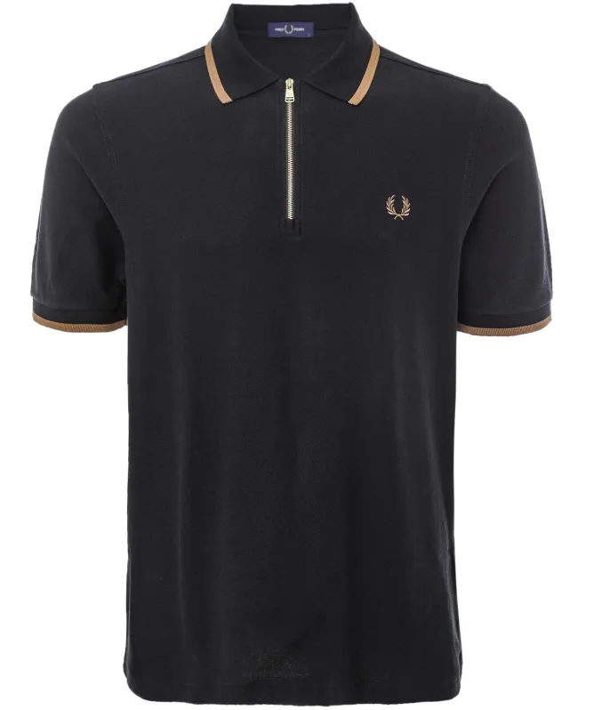 Fred Perry Crepe Pique Polo Shirt