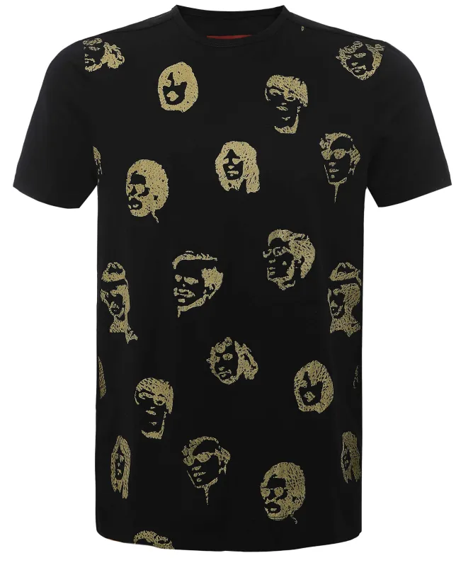 Limitato Faces Graphic T-Shirt