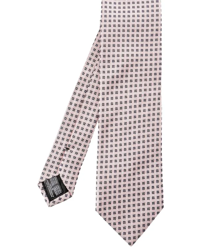 Amanda Christensen Silk Micro Pattern Tie