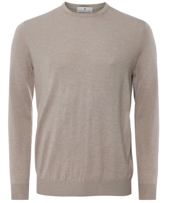 Thomas Maine Merino Crew Neck Jumper
