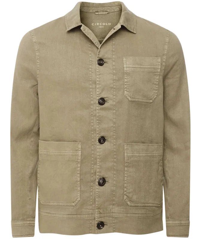 Circolo 1901 Linen Work Jacket