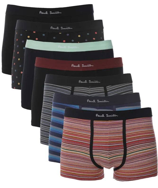 Paul Smith Patterned Trunks 7-Pack