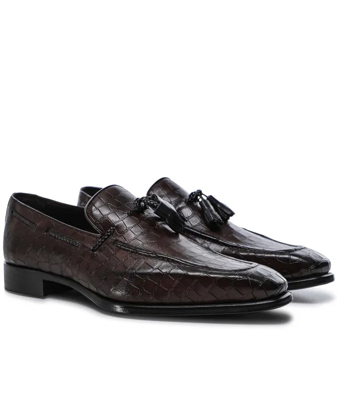 Jules B Leather Tassel Loafers