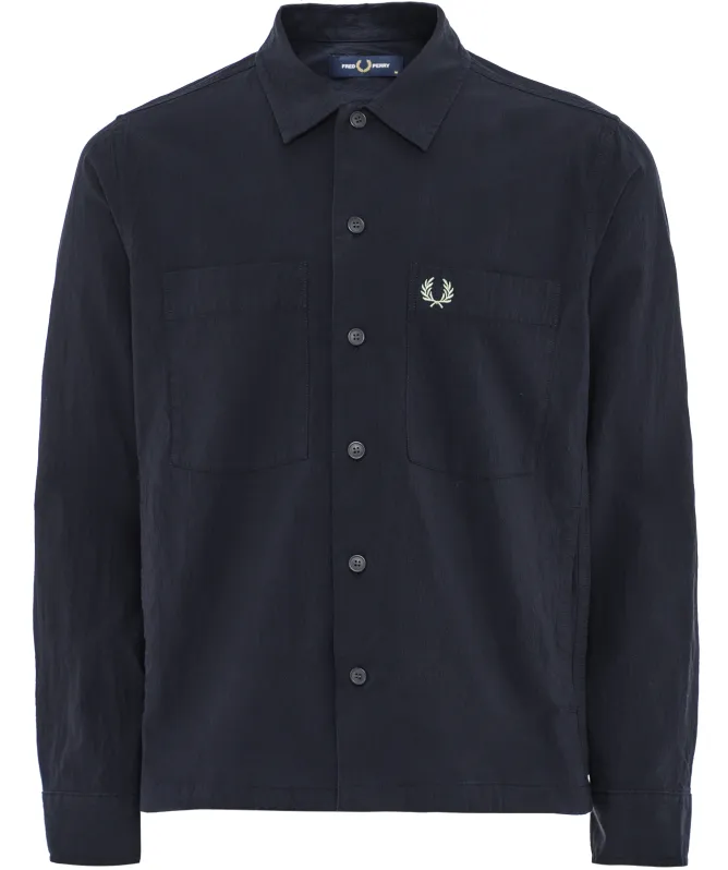 Fred Perry Seersucker Overshirt
