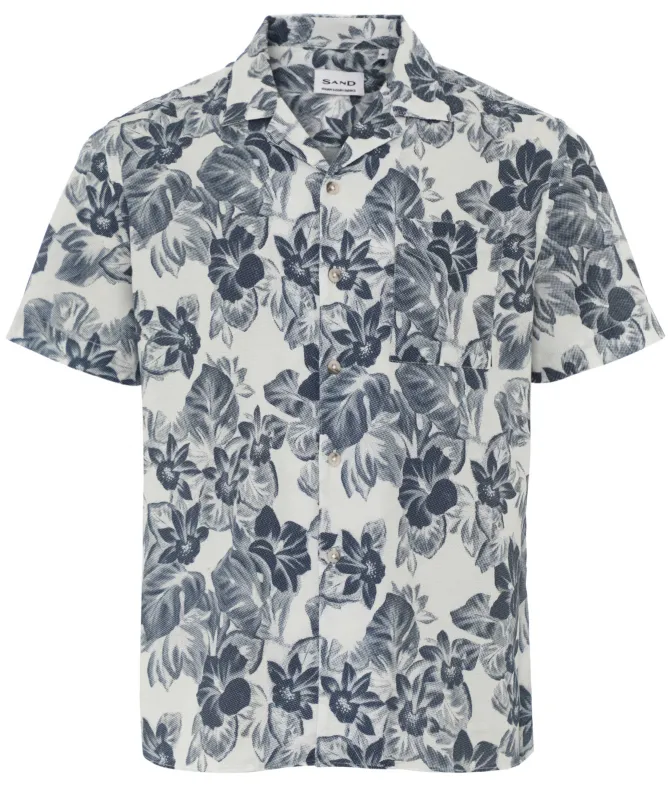 Sand Chad Floral Shirt