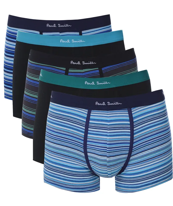 Paul Smith Stripe Mix Boxer Briefs 5 Pack
