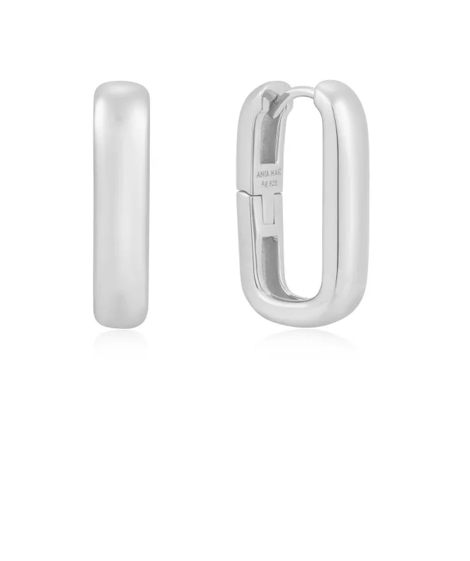 Ania Haie Wide Paper Clip Earrings
