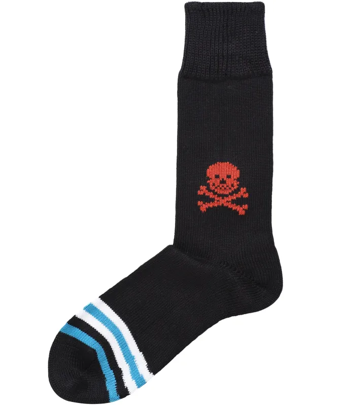 J. Blades Cotton Skull & Crossbones Socks