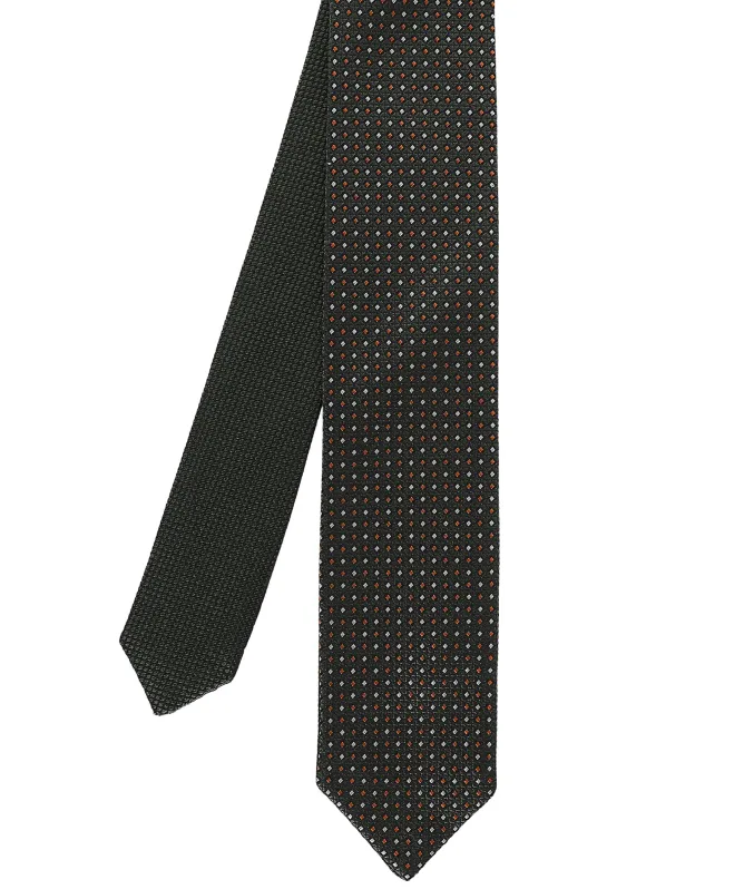 BOSS Silk Blend Reversible Tie