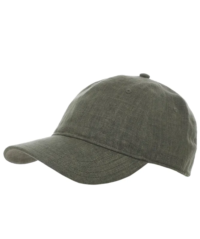 Stetson Linen Baseball Cap