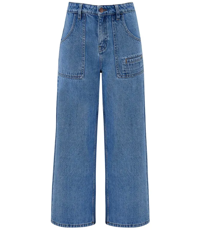 Seventy + Mochi Eden Cropped Jeans