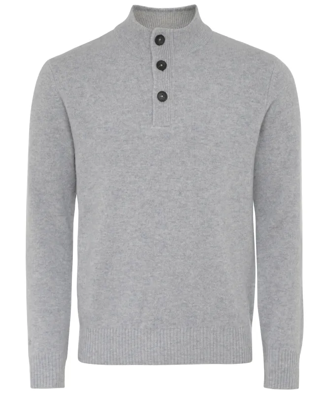 Thomas Maine Half Zipper Button Sweater