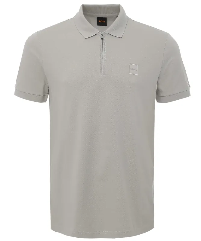 BOSS Slim Fit Passerzip Polo Shirt