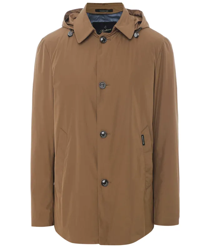Montecore Water-Resistant Hooded Overcoat