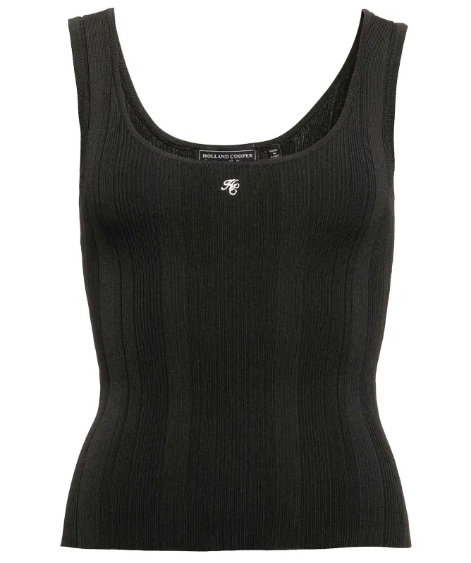 Holland Cooper Ruby Knitted Vest Top