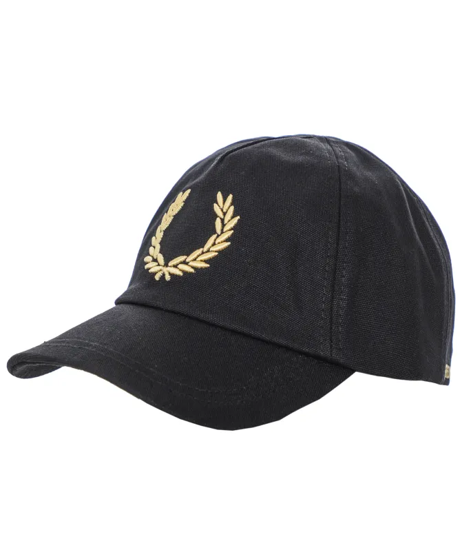 Fred Perry Bold Embroidered Canvas Cap