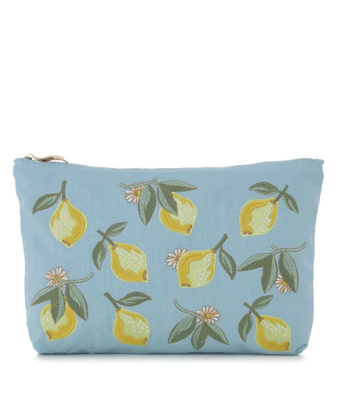 Elizabeth Scarlett Lemon Blossom Everyday Pouch