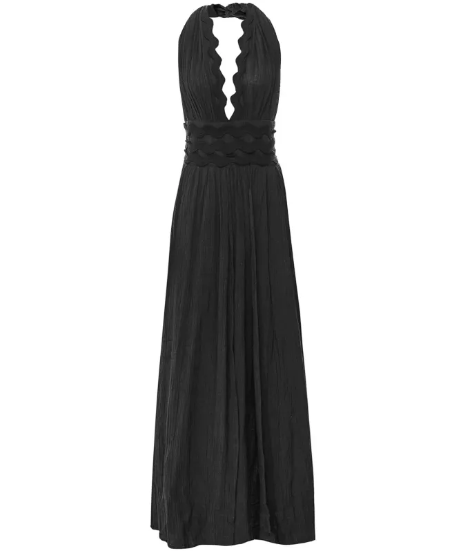Kallisto’s Nymphs Long Halter Neck Dress