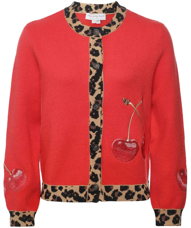Never Fully Dressed Cherry Holly Cardigan