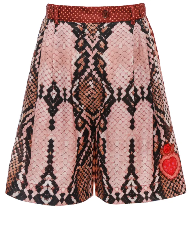 Me369 Juliette Printed Shorts