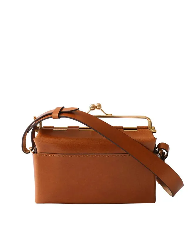 Nappa Dori Kisslock Bag