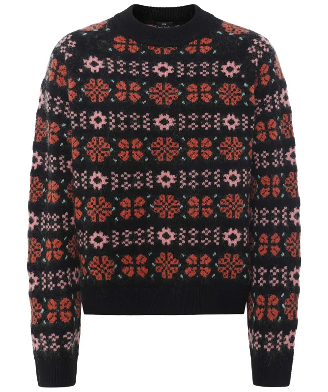 Paul Smith Crew Neck Fairisle Knitted Jumper