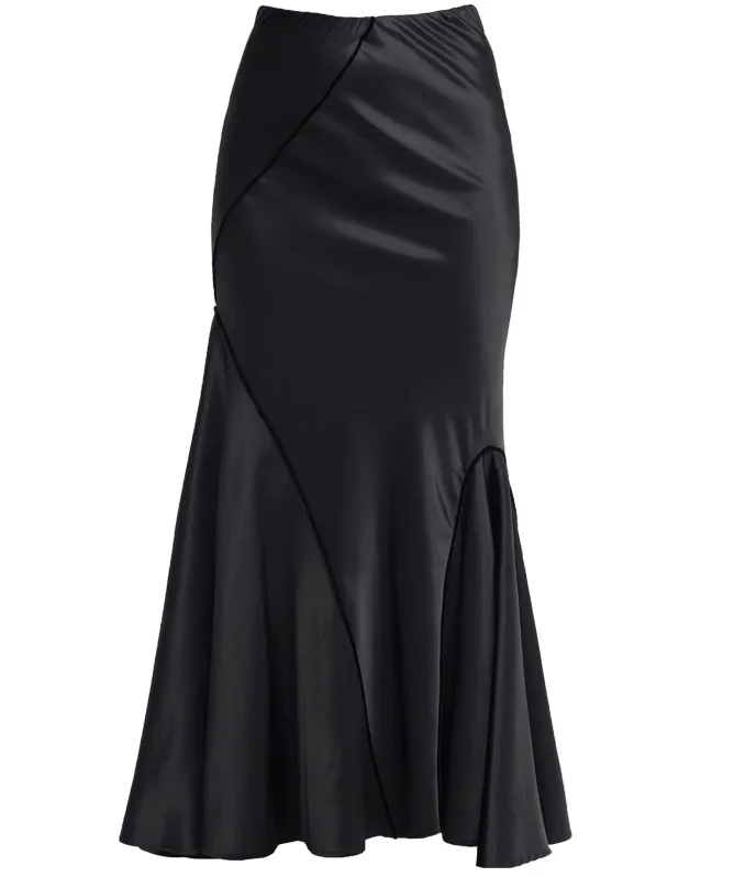 NU London Satin Mermaid Skirt