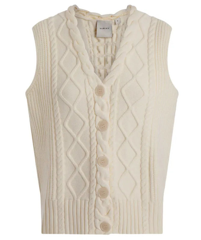 Varley Tatyana Cable Knit Tank top
