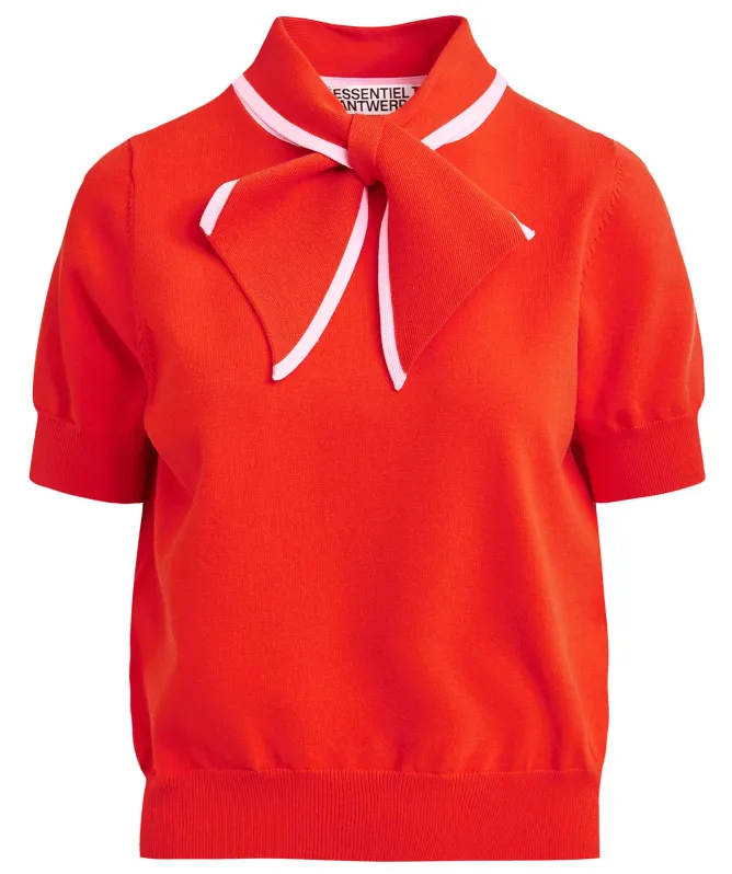 Essentiel Antwerp Jonda Fine-Knit Polo