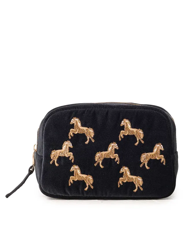 Elizabeth Scarlett Wild Horses Makeup Bag