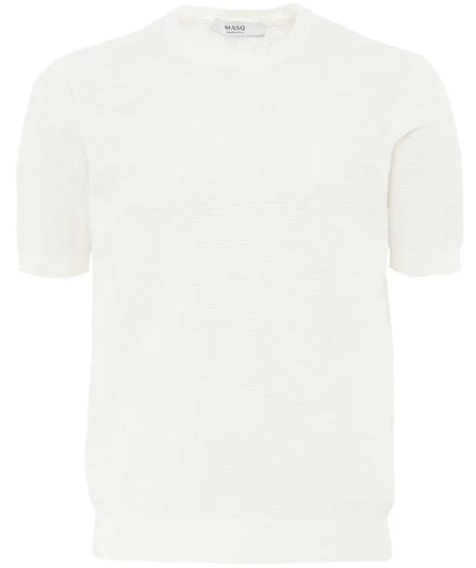 MASQ Textured Crew Sweater