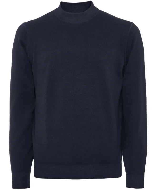 Filippo De Laurentiis Merino Mock Neck Jumper