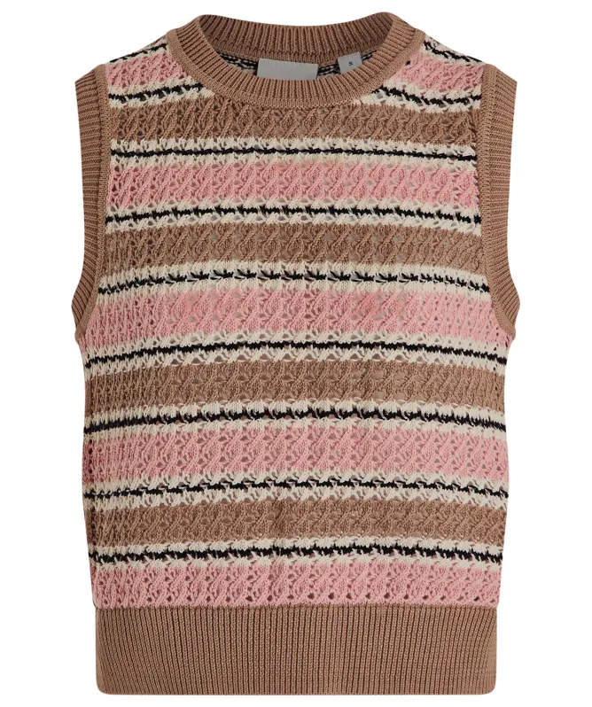 Varley Deeley Stripe Stitch Tank
