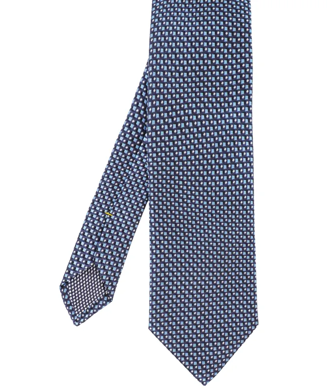 Eton Geometric Printed Tie