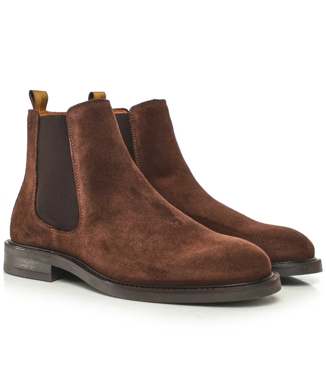 Hackett Suede Mason Crust Chelsea Boots